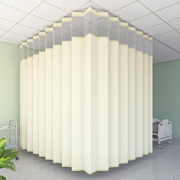 Disposable Hospital Curtain for Healthcare Facilities. Lower Laundry Costs.
