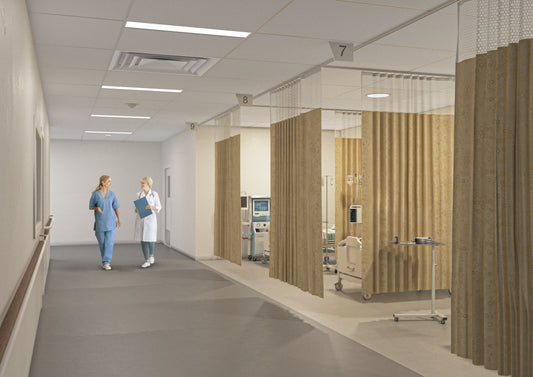 Pros and Cons of Antimicrobial Cubicle Curtains in Healthcare Facilities