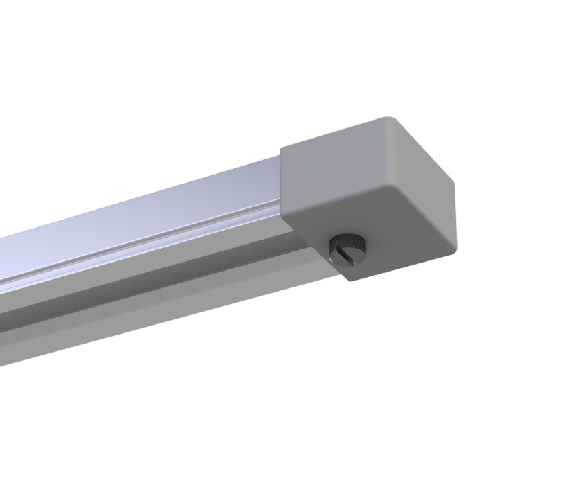 Fast-Cap™ No Drill Track End Cap