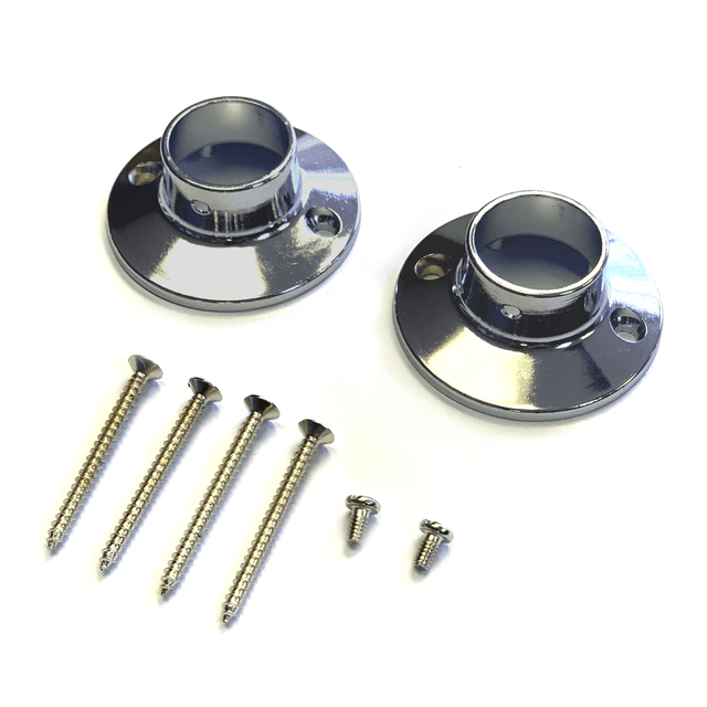 Mounting bracket for 1" aluminum shower rod